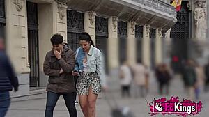 Nuria Finds Her Pussy In Madrid!