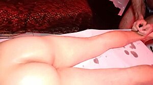 tantric massage turns into anal creampie swallowing