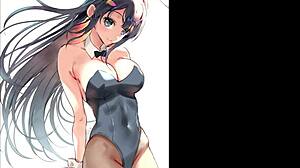 Sakurajima Mai-Bunny Girl Senpai Compilation Rule 34