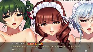 Maid participates in final orgy scene