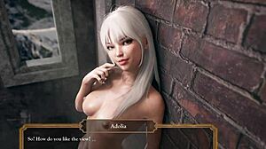 She took me to the castle view, and I couldn't contain my excitement