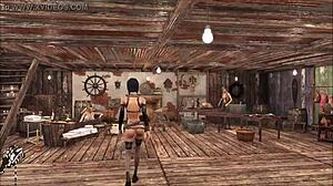 fallout 4 style with chyler leigh as top model