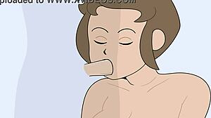 College student’s chore day turns into anal sex with stepmother in animated porn video