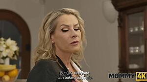 Mommy4K Twisted Test with Seductive Blonde Cougar in Cheating Anime