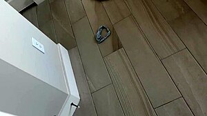 Spy On Hot Goth Stepsister Delilah Dagger Riding Monster Cock!