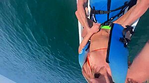 Horny Blonde Getting Pussy Drilled On Jetski