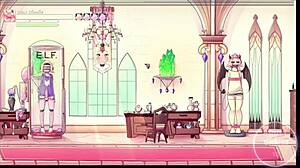 max the elf 3 game with suggestive cartoon elements