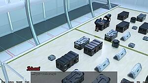 stranded in space, planning to fuck busty indian milf in 3d hentai game