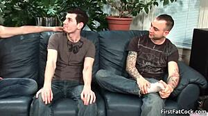 Aiden blue gets his very first big gay gay video