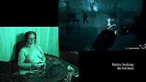 Naked Alan Wake 2 Play Through Part 21 Rocks