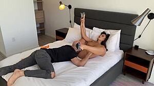 kiki klout fulfills her husband's fantasy with johnny sinns