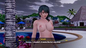 Tamaki's Wet Midnight Blowjob And Fucking