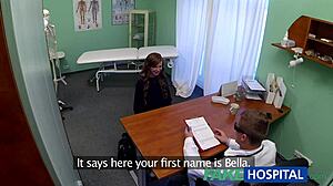 Fakehospital Teen 18+ Model Cums For Tattoo Doctor