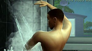 SimxStory - 3D Cartoon Cum in Mouth Action