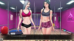 playing our red string cartoon game with sexy scenes