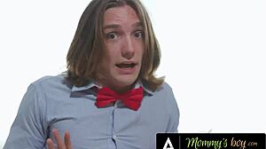 perv teen caught and gangbanged by stepmoms