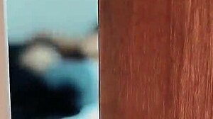 después de la fiesta, fuimos a la cama grabados por un amigo