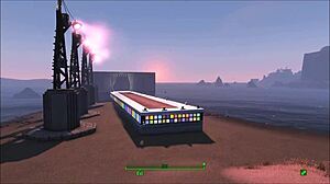 fallout 4 fashion meets cyberpunk 2077 style