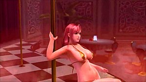 Dance In Cartoon Game Anime Hentai