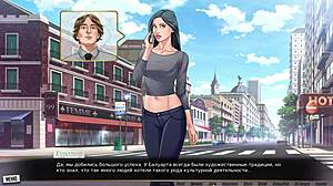 playing our red string cartoon game with sexy scenes