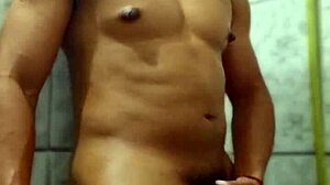 Hot Gay Fucking In The Bathroom With Masturbation And Fetish Play