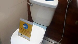 Watch this milf couple's first cumshot in her mouth after deepthroat