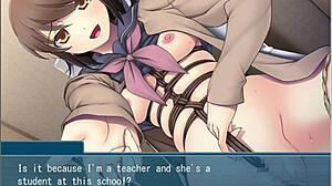 teacher punishes me in bondage lesson