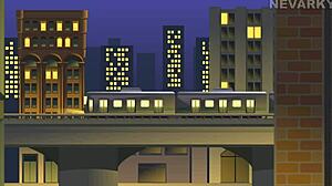 Girl's perspective in hentai double penetration part 2