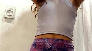 cute girl lifting her horny skirt... what do you think?