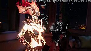 Flamen Hot Atronach Action In Vr!