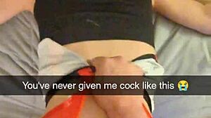 Real Cheating Girlfriend Gets Creampie Revenge On Snapchat -Richelle Rose