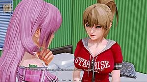 i-i'm so into this harem hotel game, it's like living in an anime hentai paradise