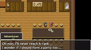 forming group with three hot virgin girls - big-breasted adventurer cuckold harem rpg part 1 😍