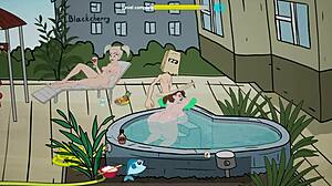 sex game 2d 3d fuckerman 06 beach threesome