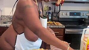 Making Banana Pudding With Ebony Ingredients