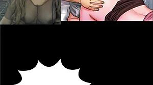 Mi Tia chapter 41 with jerk off instructions in anime hentai.