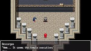 villainess with big tits and ass gets femdom cum in anime hentai