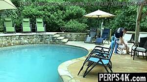 that boy getting punished with cum in his ass by the gay officer at work