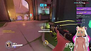 i'm lewdneko, playin overwatch and gettin spanked by that big guy part 1, oops i mean spanked hard.