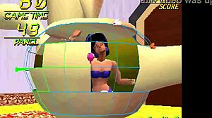 I enjoy dancing eyes, a risque 3d puzzle game.