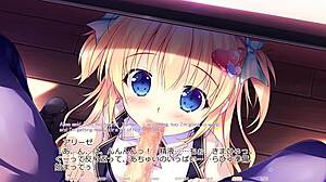 hime to otome no yakimochi love scene with subtitles