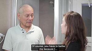 what is this old man askin me... thinks hes a stud or somethin