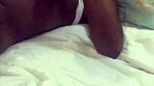 Hot maid intensely fucks oga with big black cock, slapping and squirting