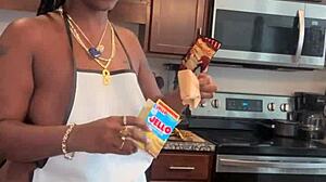 Making Banana Pudding With Ebony Ingredients