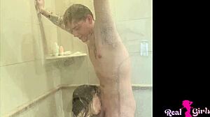 Gorgeous Teen 18+ Megan Marx Gets Fucked Like a Toy in the Shower