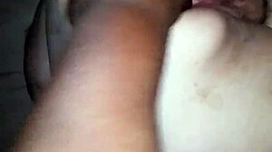 bbw milf fucks huge dildo in her ass