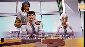in academy 125, the game unfolds with hentai scenes