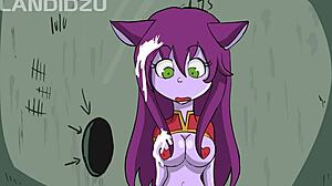 Intense furry action with the 3 Yordelis cartoon.