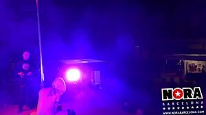 I love the Galician clam's tight anal with strapon