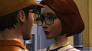 in simxstory, cheating on her husband with blowjobs is just normal, right?